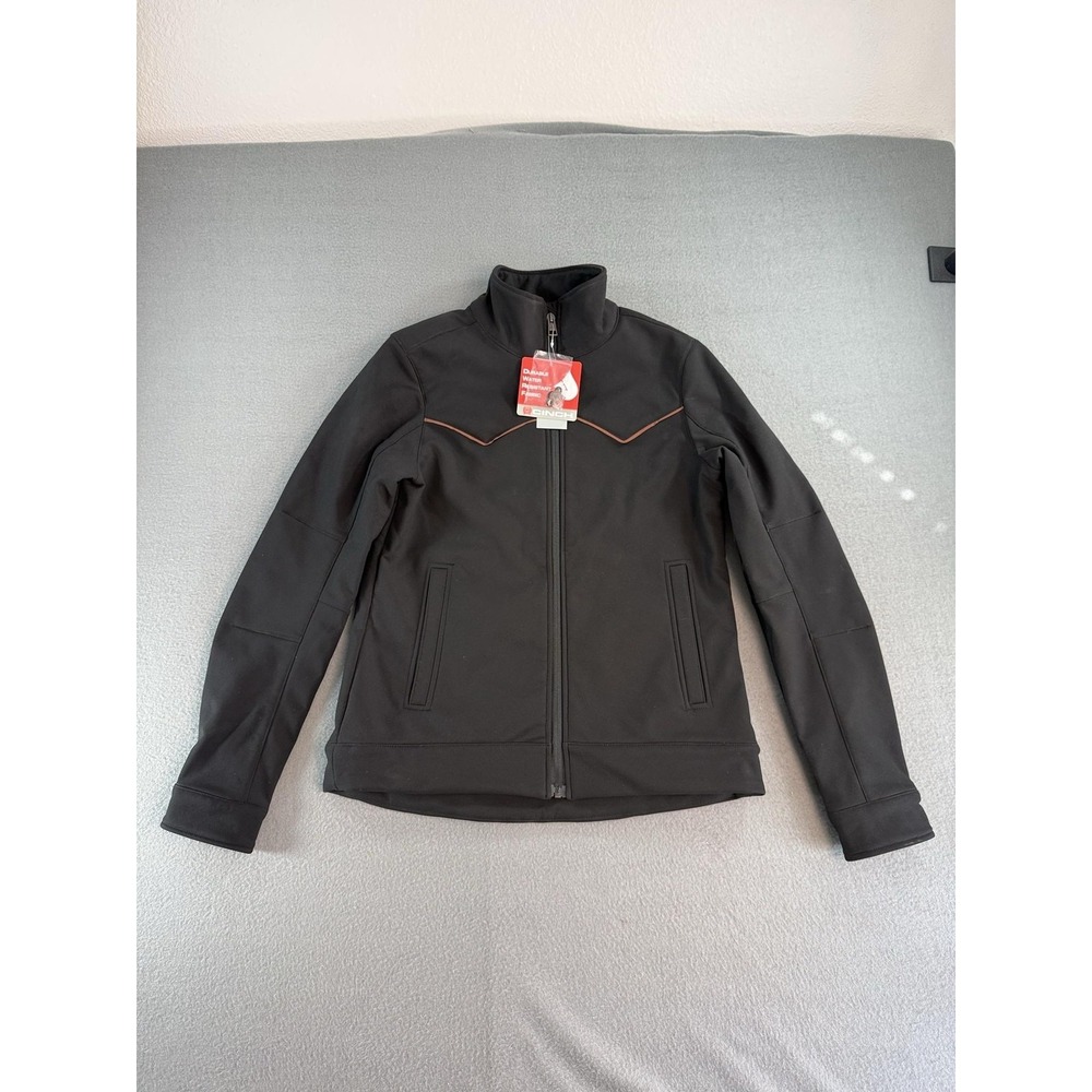 Cinch Jacket Womens XS Black Softshell Western Water Resistant MAJ9849001 NWT